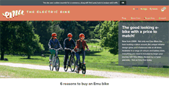 Desktop Screenshot of emubikes.com